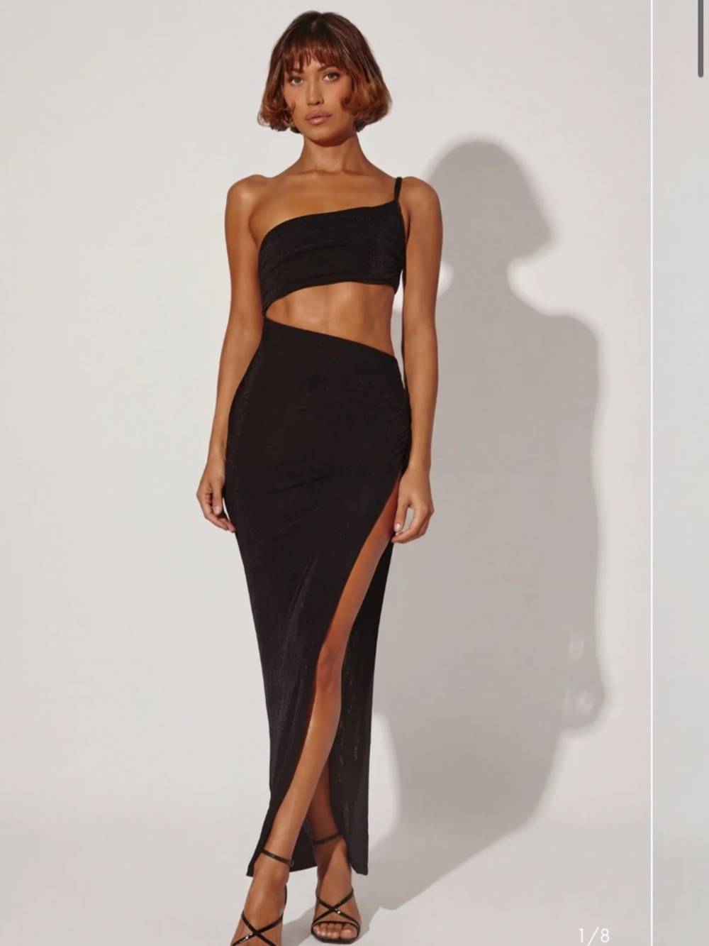 Oh Polly Ishtar cutout Dress black